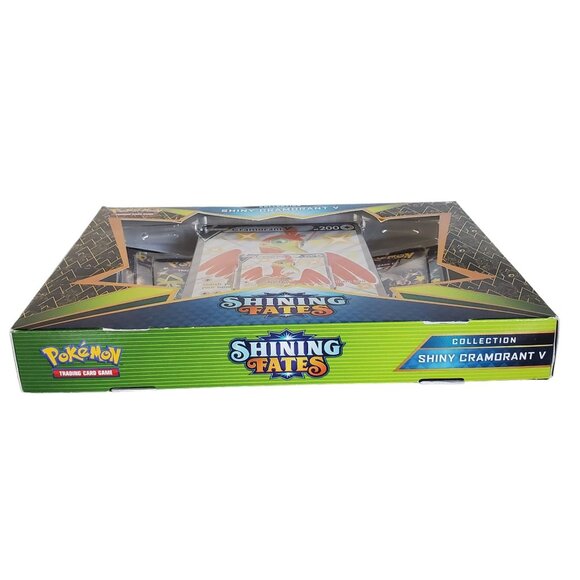 Pokémon TCG Shining Fates Collection Shiny Cramorant V Box Epic Battles - Picture 2 of 4